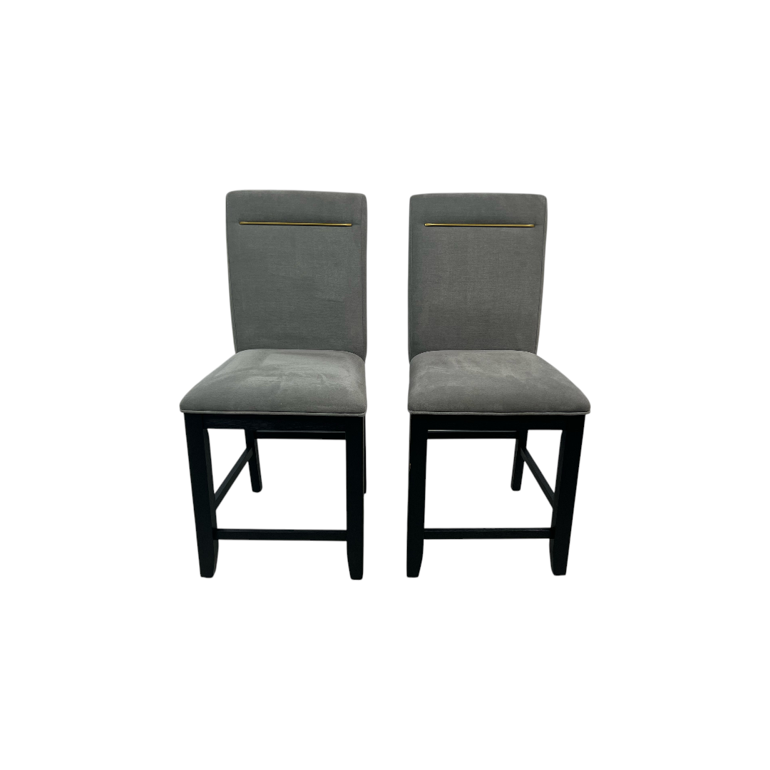 Three Posts Donny Counter Chair - Grey Set of 2