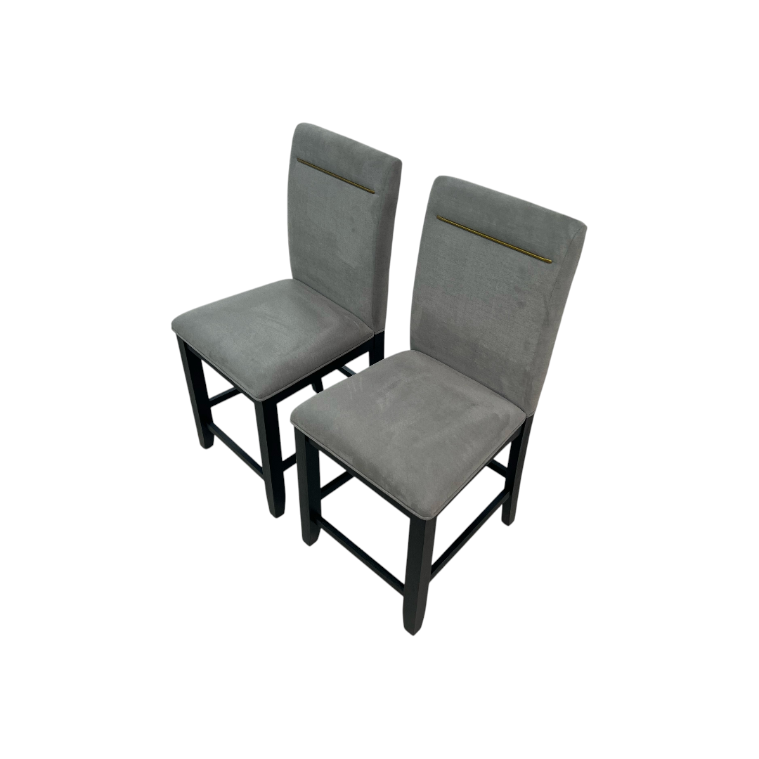 Three Posts Donny Counter Chair - Grey Set of 2