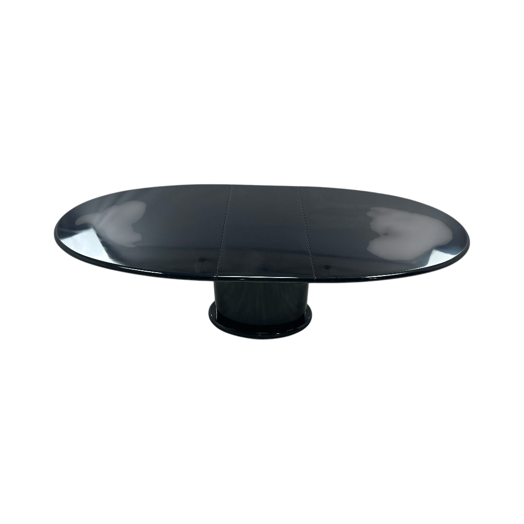 Vintage Roche Bubois Oval Extendable Dining Table