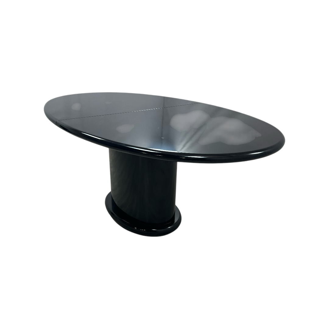 Vintage Roche Bubois Oval Extendable Dining Table