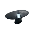 Vintage Roche Bubois Oval Extendable Dining Table