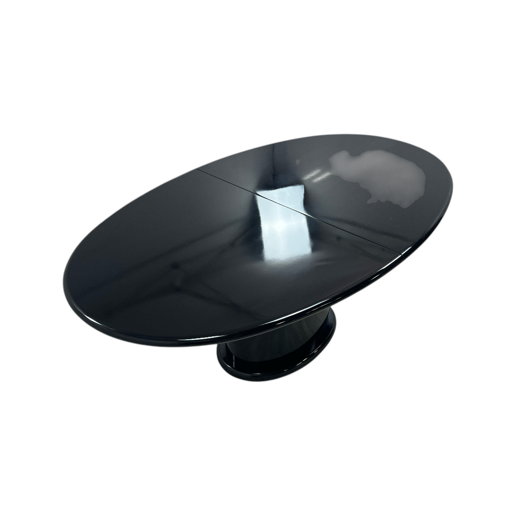 Vintage Roche Bubois Oval Extendable Dining Table
