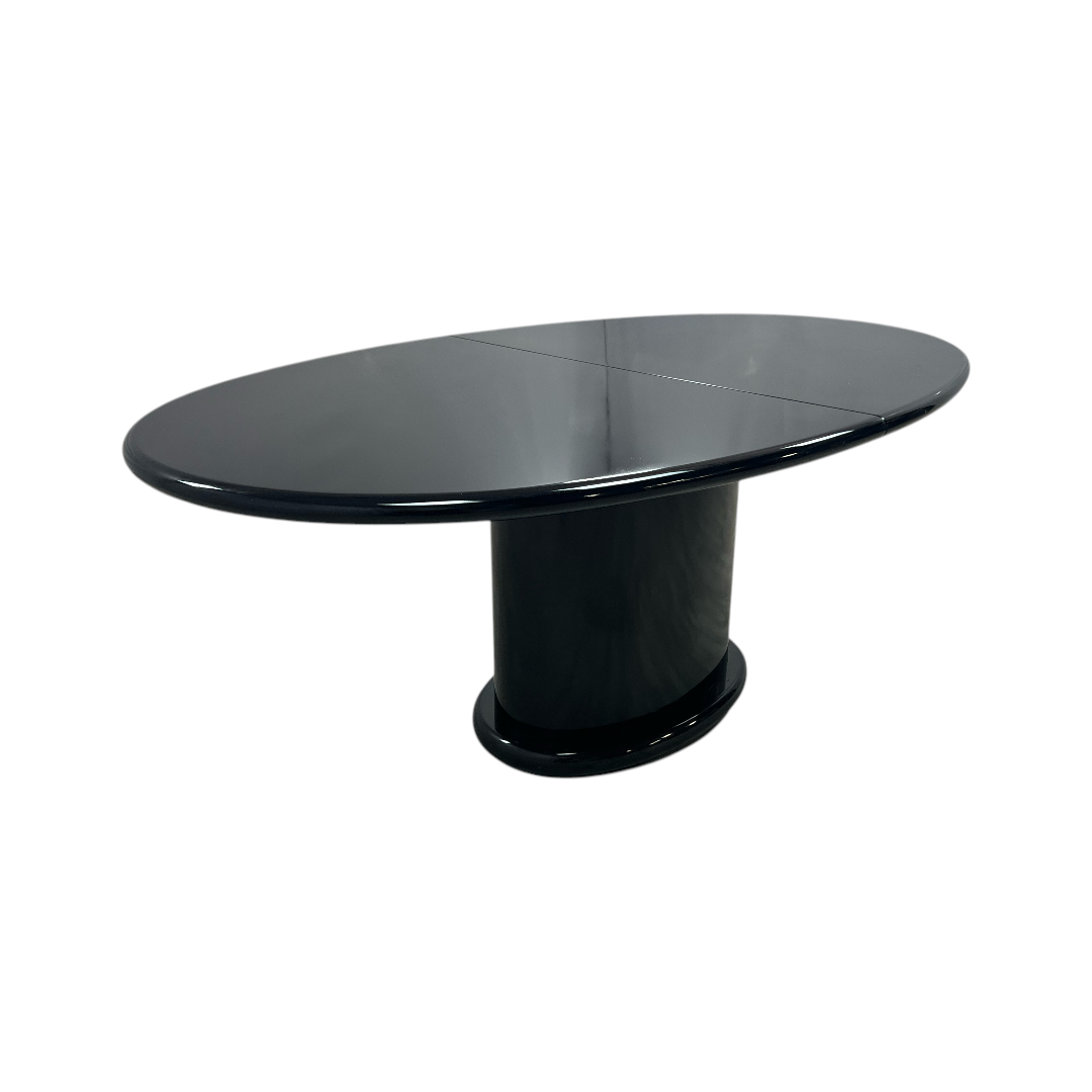 Vintage Roche Bubois Oval Extendable Dining Table