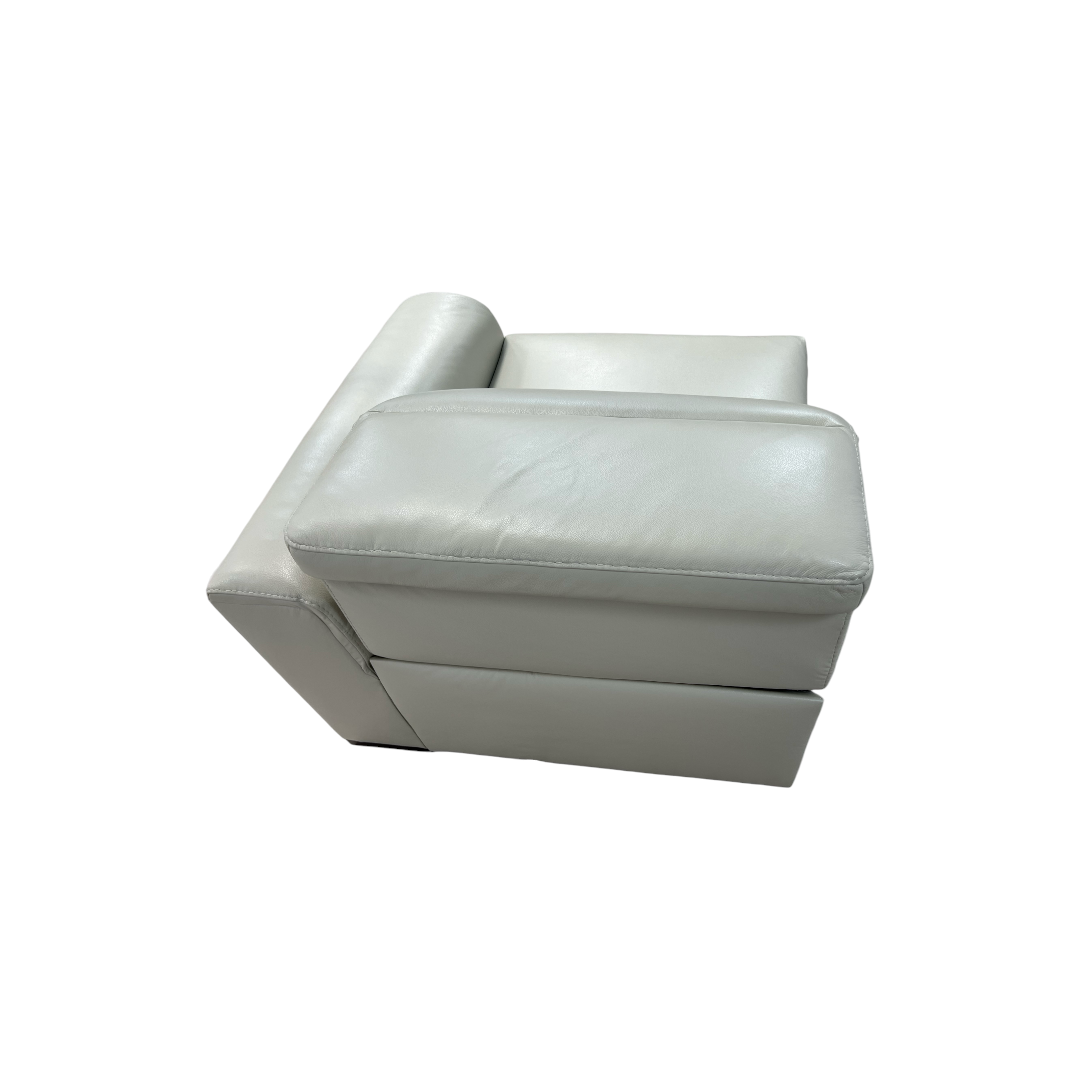 Wade Logan Thea Genuine Leather Power Reclining Chair