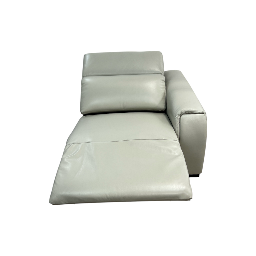 Wade Logan Thea Genuine Leather Power Reclining Chair