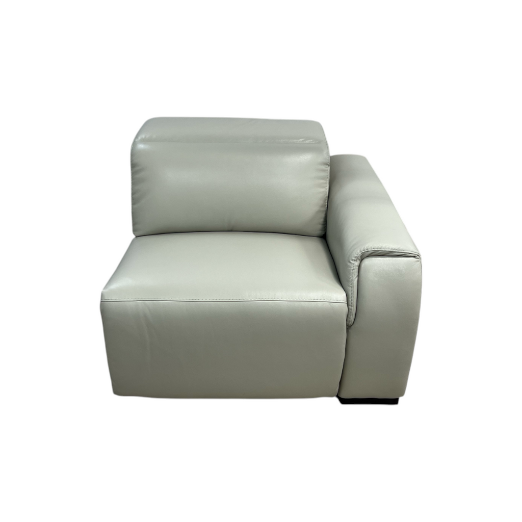 Wade Logan Thea Genuine Leather Power Reclining Chair, 39" × 40" × 28" — image 2 of 4