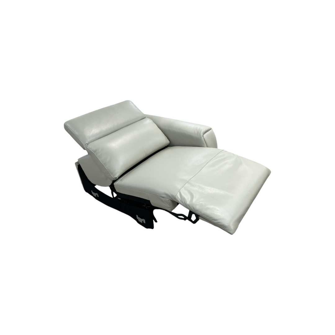 Wade Logan Thea Genuine Leather Power Reclining Chair