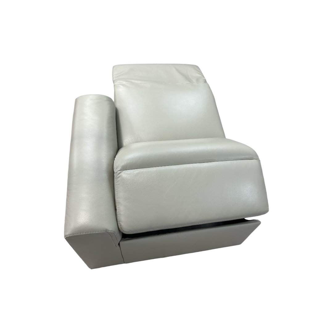 Wade Logan Thea Genuine Leather Power Reclining Chair