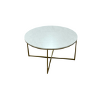 Walker Edison Modern Round Coffee Table