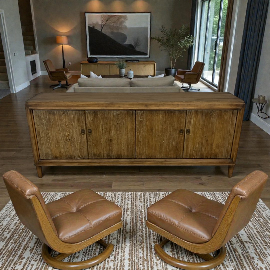 Walter E. Smithe Furniture & Design Sarreid Ltd Deco Wall Sideboard