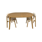 Hoft Homes Werner Extendable Dining Table and Maia Dining Chairs set