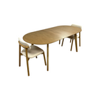 Hoft Homes Werner Extendable Dining Table and Maia Dining Chairs set