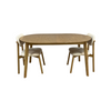Hoft Homes Werner Extendable Dining Table and Maia Dining Chairs set