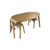 Hoft Homes Werner Extendable Dining Table and Maia Dining Chairs set
