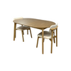 Hoft Homes Werner Extendable Dining Table and Maia Dining Chairs set