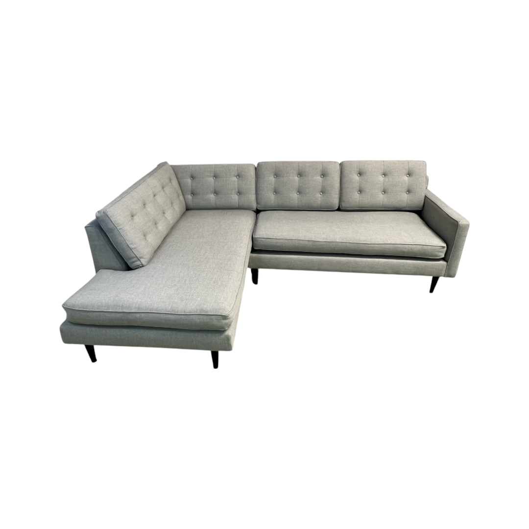 West Elm Drake Left 2-Piece Sectional Sofa
