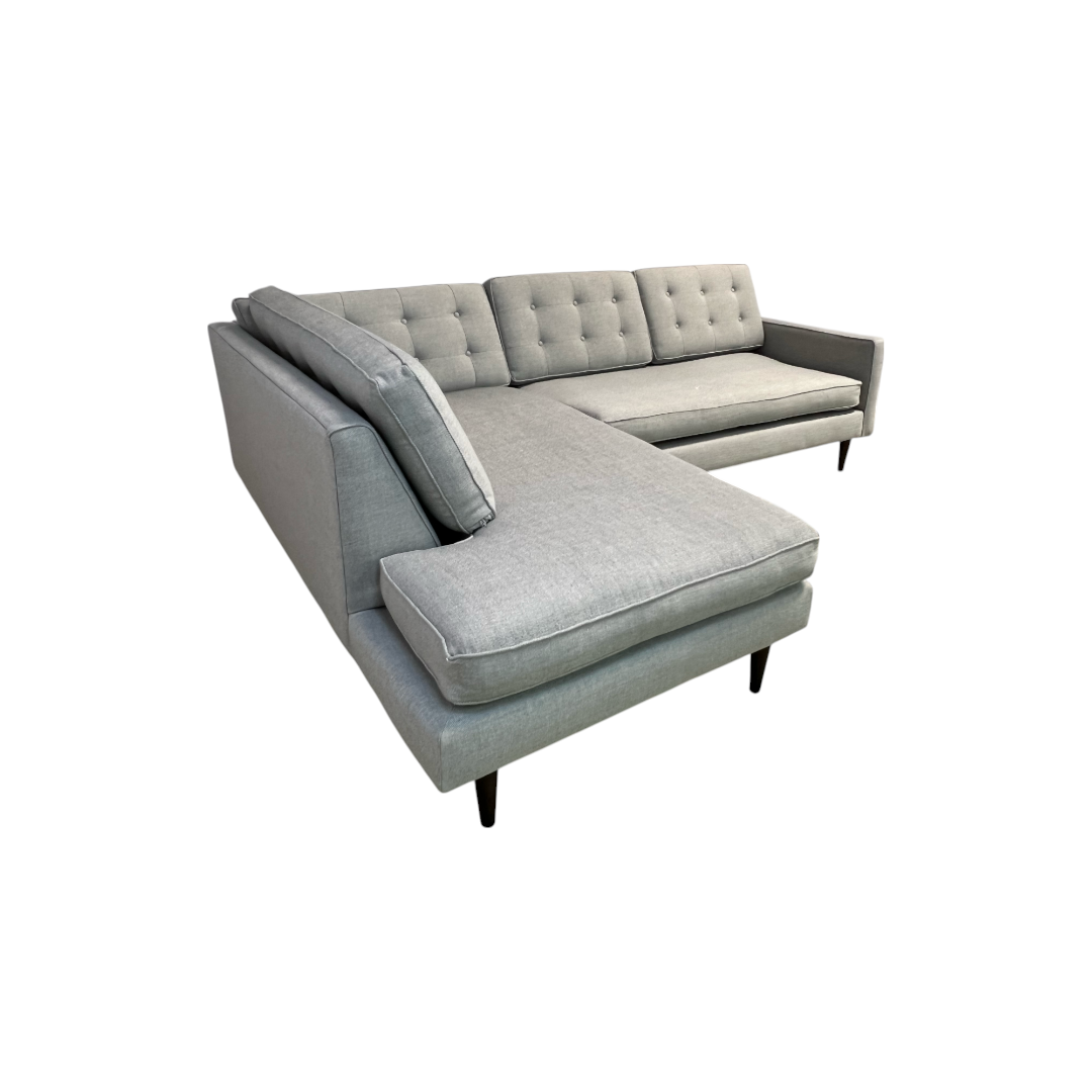 West Elm Drake Left 2-Piece Sectional Sofa