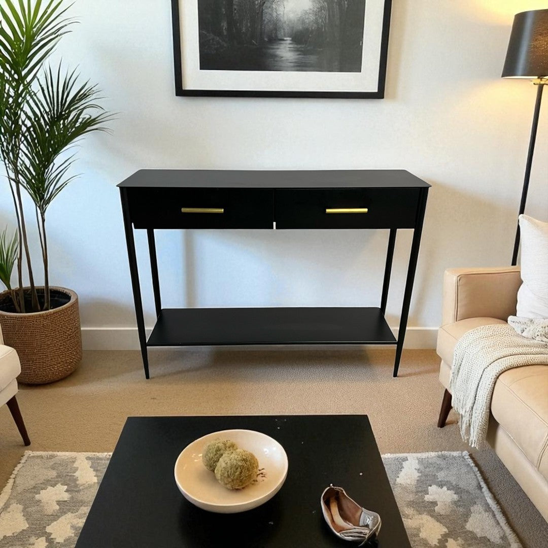 West Elm Metalwork Console