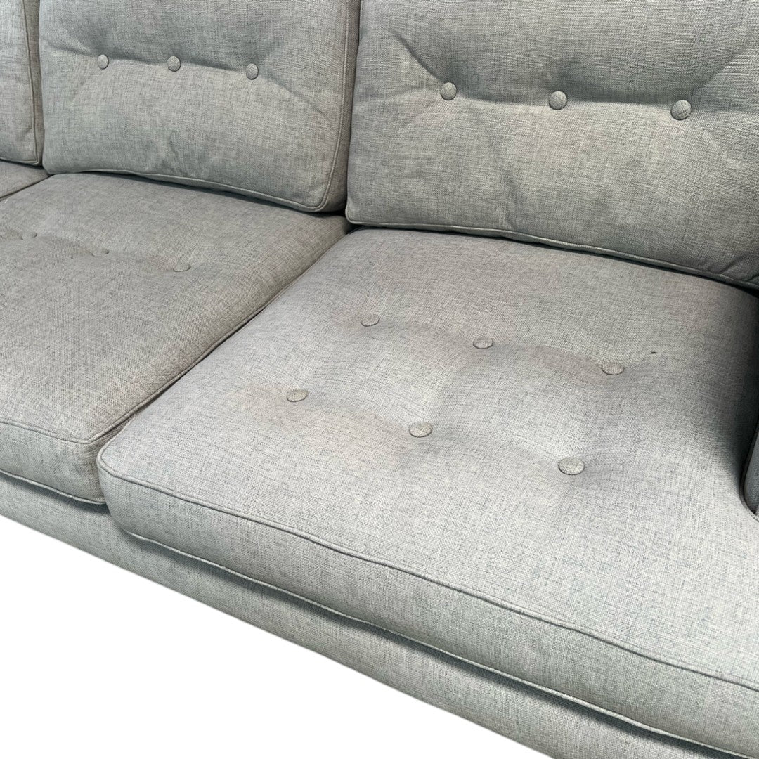 West Elm Peggy Tufted Chaise Sectional Sofa