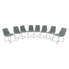 West Elm Slope Dining Chair Set of 8, 17.5" × 21" × 33" — image 3 of 4
