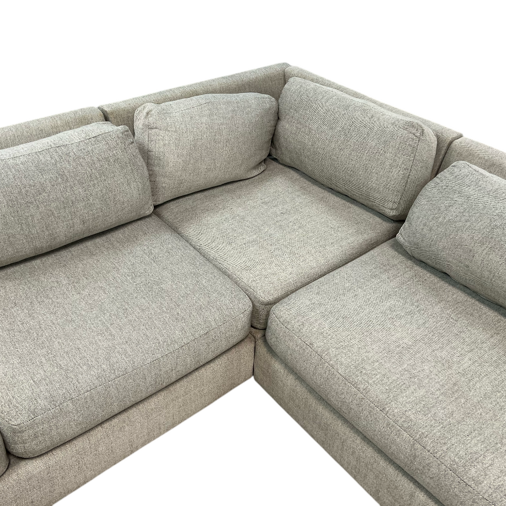 West Elm Urban 3-Piece L-Shaped Sectional