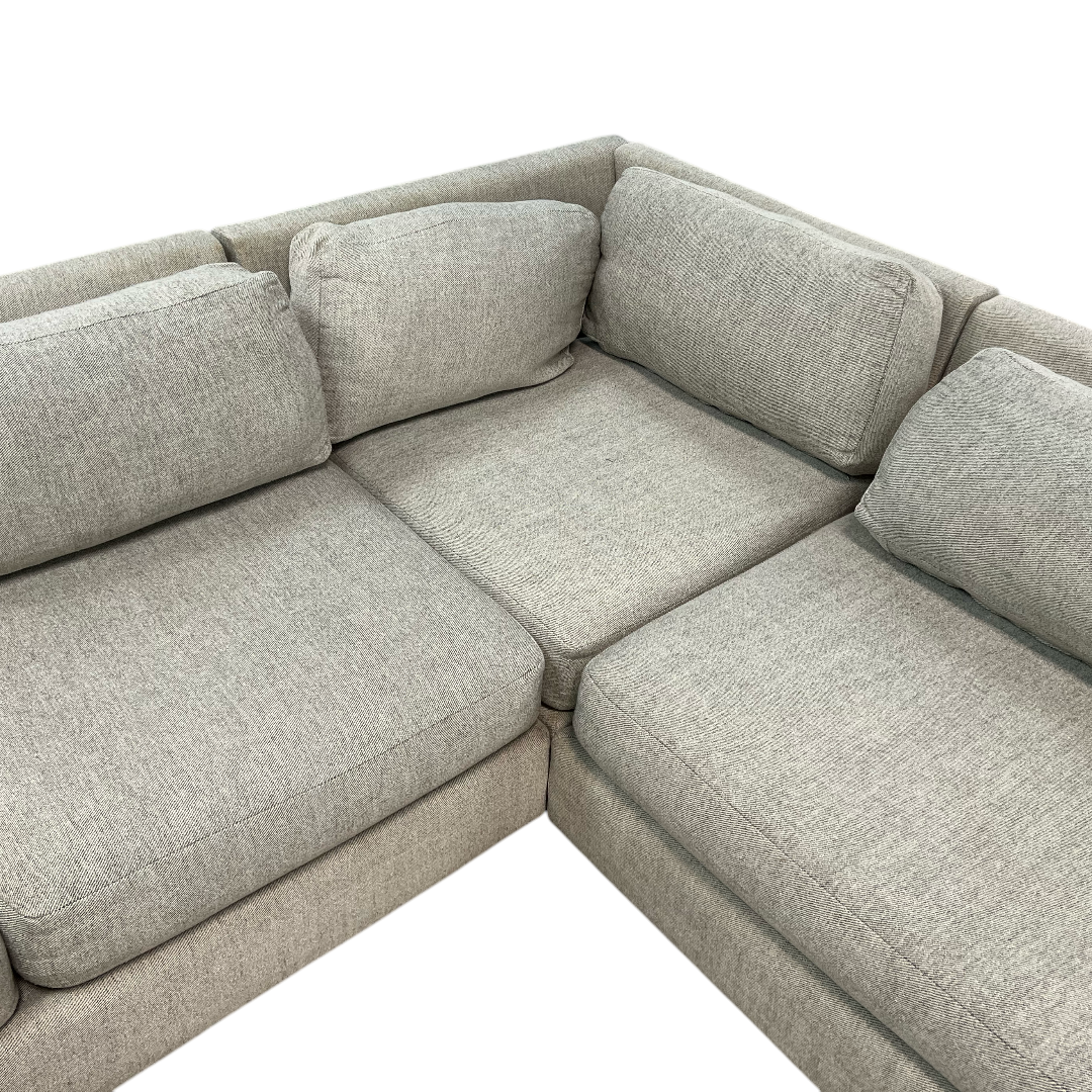 West Elm Urban 3-Piece L-Shaped Sectional