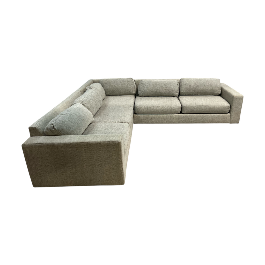 West Elm Urban 3-Piece L-Shaped Sectional