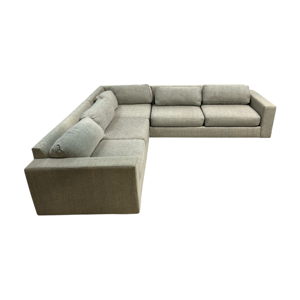 West Elm Urban 3-Piece L-Shaped Sectional