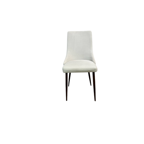 West Elm White Dining Chair, image 2