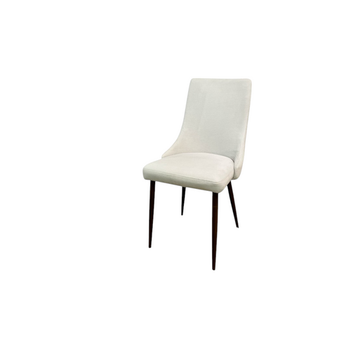 West Elm White Dining Chair, image 3