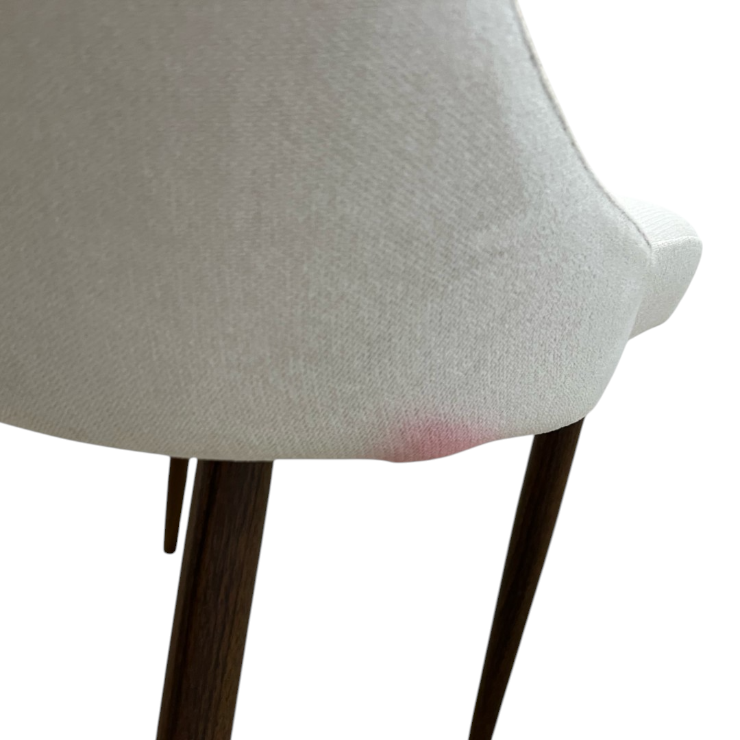 West Elm White Dining Chair