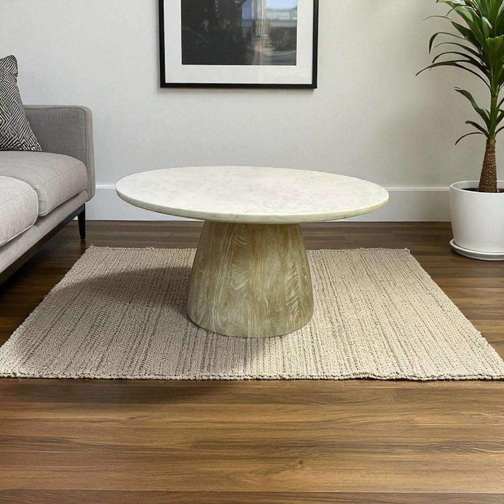 Williams Sonoma Home Ortega Travertine Nesting Coffee Table