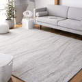 Beachcrest Home Wimmer Abstract Handmade Tufted Wool Ivory Area Rug