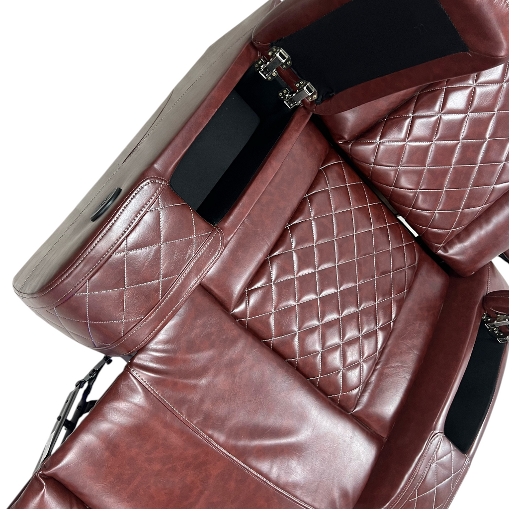 Winston Porter Charolett Breathing Leather Power Recliner Sofa with USB Ports Couch and Chair Set