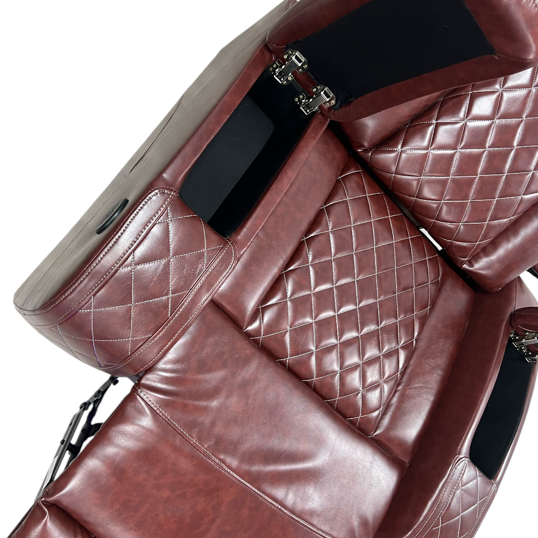 Winston Porter Charolett Breathing Leather Power Recliner Sofa with USB Ports Couch and Chair Set