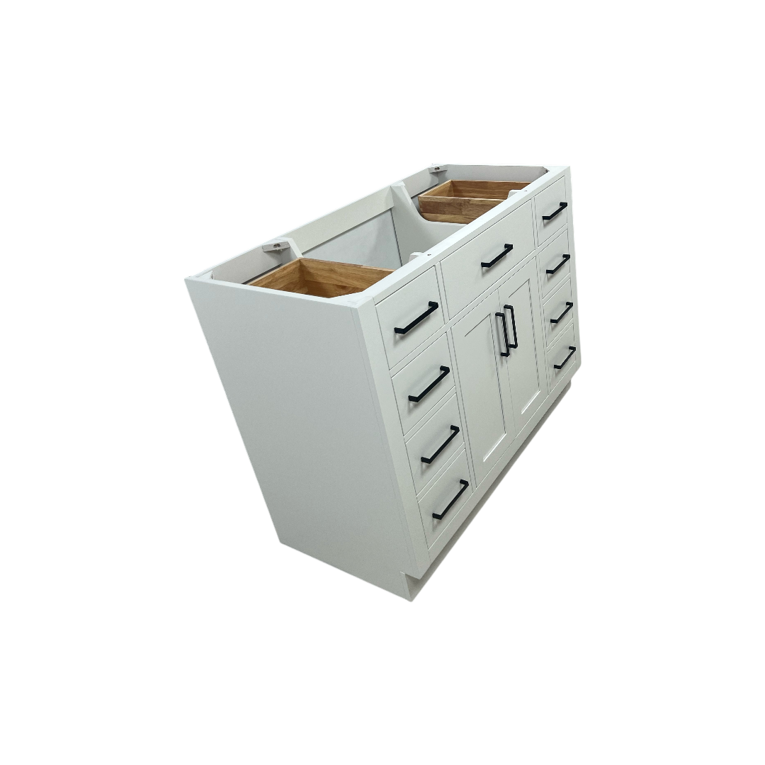 Winston Porter Osoria Solid Wood Single Bathroom Vanity Base Cabinet Without Top