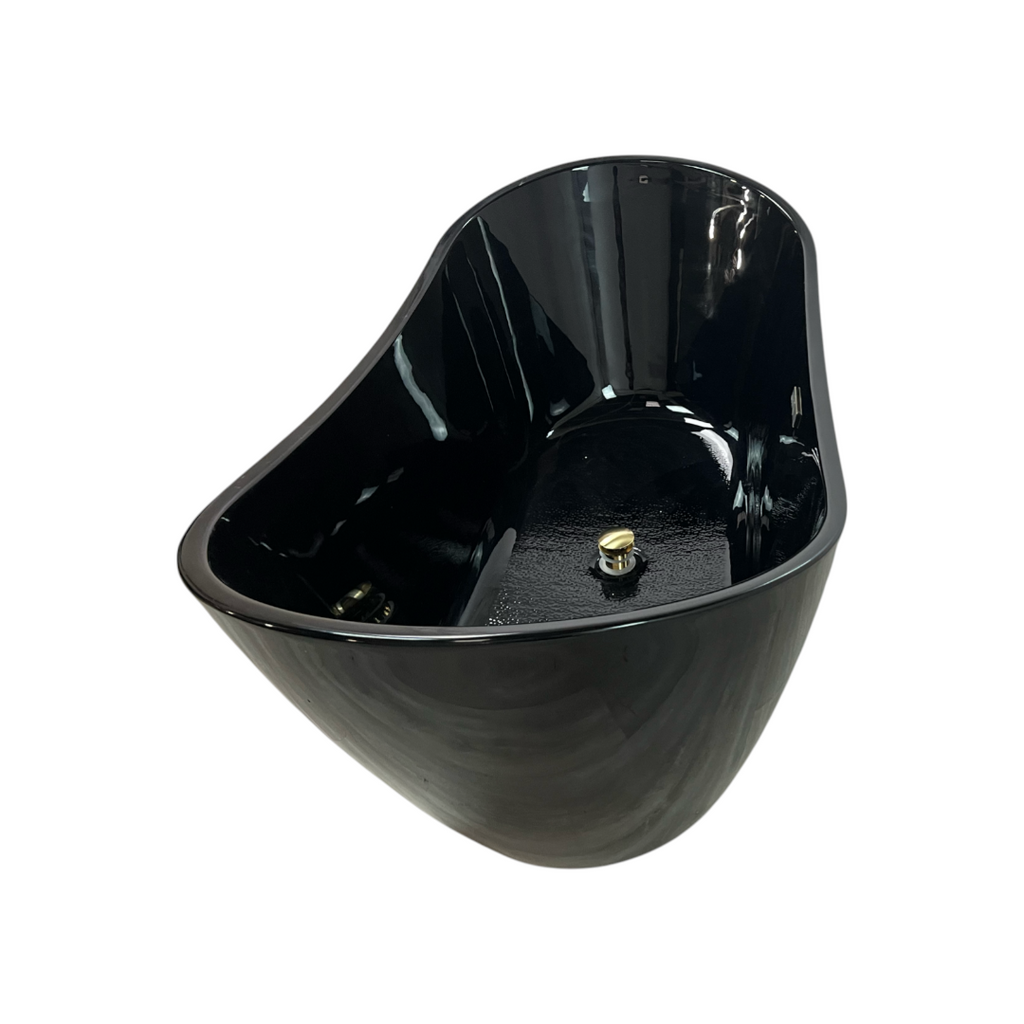 Woodbridge Freestanding Soaking Acrylic Bathtub B0010 -MB-Drain &O