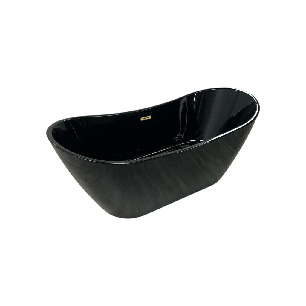 Woodbridge Freestanding Soaking Acrylic Bathtub B0010 -MB-Drain &O
