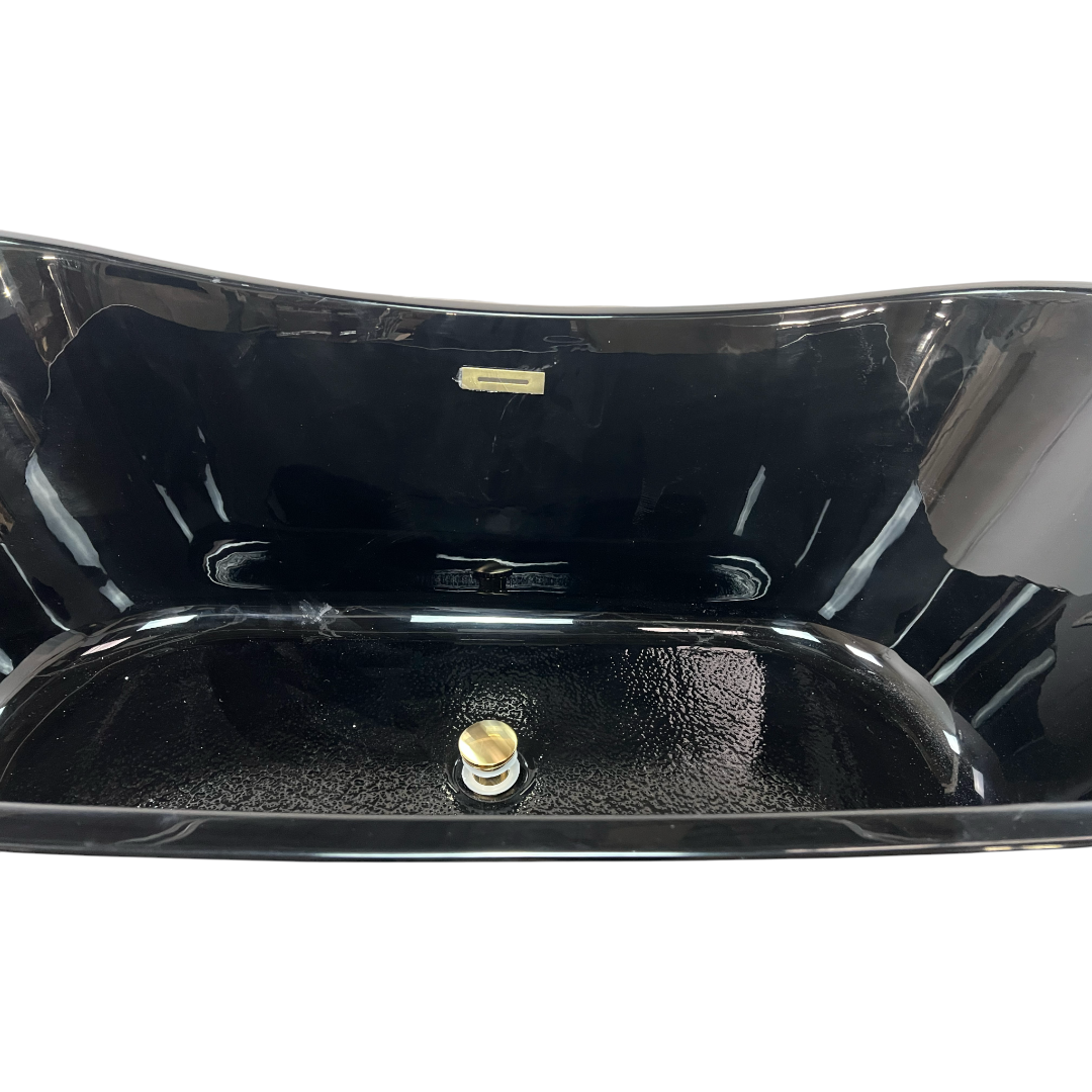 Woodbridge Freestanding Soaking Acrylic Bathtub B0010 -MB-Drain &O