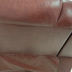 Wrought Studio Breathing Leather Power Reclining Living Room Loveseat With Middle Console