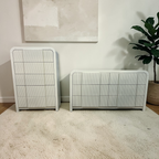 Wrought Studio Ishaque Drawer Dresser and Drawer Chest Set