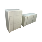 Wrought Studio Ishaque Drawer Dresser and Drawer Chest Set