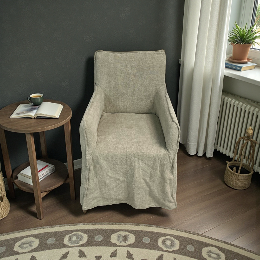 Zentique Cecilia Slipcovered Armchair