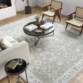 Laurel Foundry Modern Farmhouse Cremorne Traditional Gray Area Rug