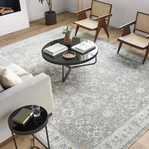 Laurel Foundry Modern Farmhouse Cremorne Traditional Gray Area Rug, image 1