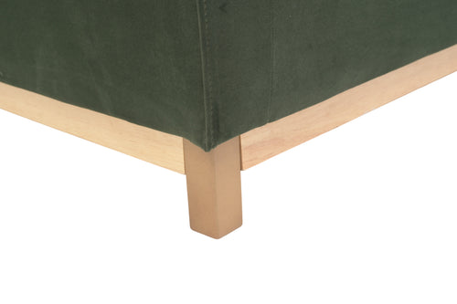 Joss & Main Ombra Upholstered Velvet Fabric Sofa, image 9