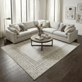 Livabliss Bahar 23011 Medium Grey/Beige/Charcoal (BHR-2321) Area Rug