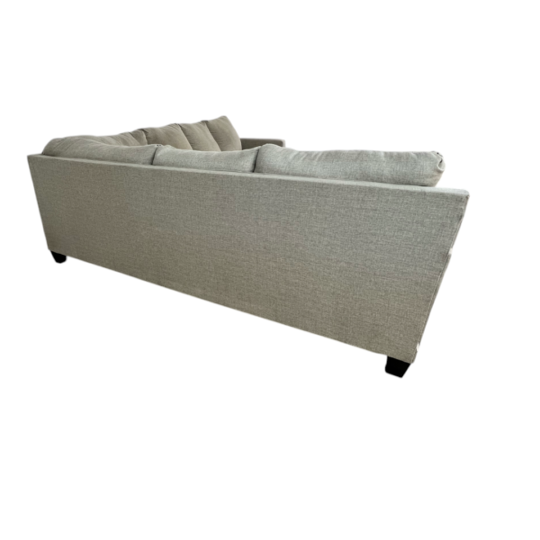 Ashley Large Light Taupe Sectional Couch - Image 4