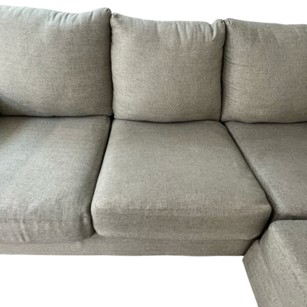 Ashley Large Light Taupe Sectional Couch - Image 8