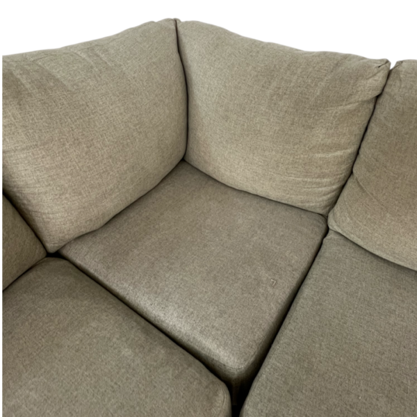 Ashley Large Light Taupe Sectional Couch - Image 7